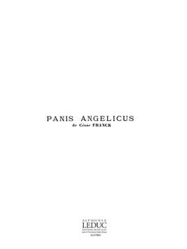 César Franck: Franck Panis Angelicus No 9 Unison Voices & Organ