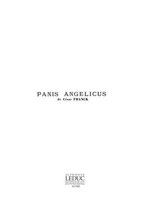 César Franck: Franck Panis Angelicus No 9 Unison Voices & Organ