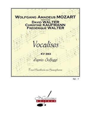 Wolfgang Amadeus Mozart: Vocalises D'Apres Solfeggi