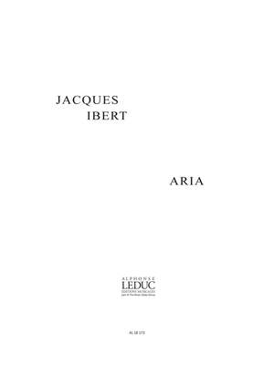 Jacques Ibert: Ibert Aria 2 Part Choral