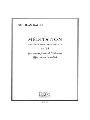 Bacri: Meditation Opus 94