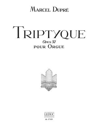 Marcel Dupré: Trittico Op. 51