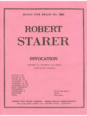 Robert Starer: Invocation