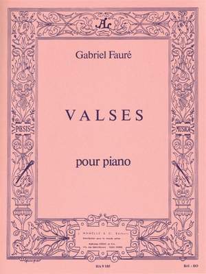 Gabriel Fauré: Valses -4 Valses Caprices