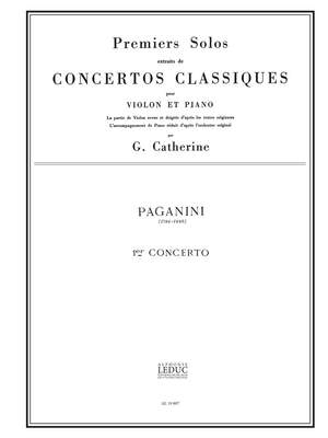 Niccolò Paganini: Premier Solo Extrait concerto No.1