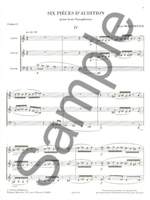 Jean-Michel Defaye: 6 Pièces d'Audition Cahier 2 - 4 Saxophones Product Image