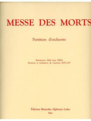 Gilles: Messe Des Morts -Requiem