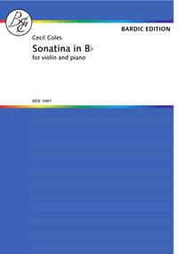 Coles, C: Sonatina in B flat