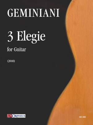 Geminiani, P: 3 Elegie