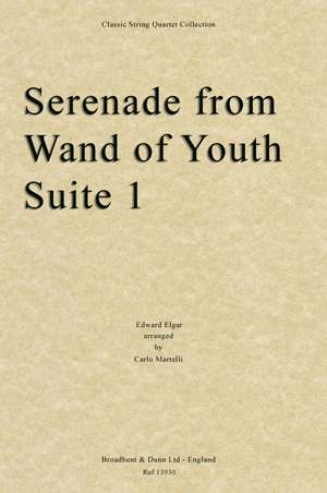 Elgar, Edward: Serenade from Wand of Youth Suite One