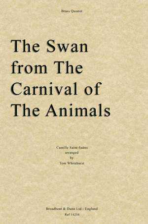 Saint-Saëns, Camille: The Swan from The Carnival of the Animals