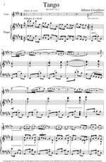 Cavallaro, Alfonso: Tango for Violin & Piano, Opus Posth. 2 No. 2 Product Image