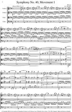 Mozart, Wolfgang Amadeus: Symphony No. 40, Movement 1 K550 Product Image