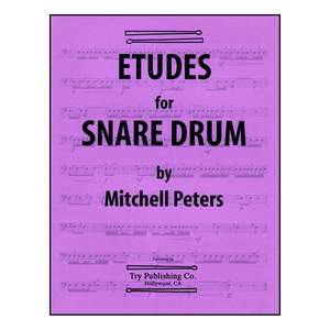 Peters, M: Etudes for Snare Drum
