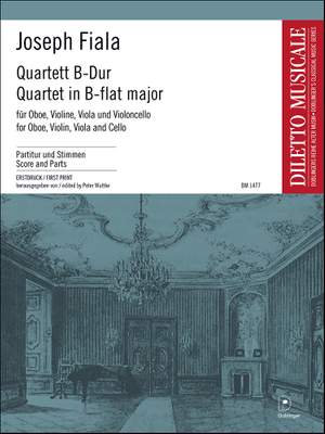 Josef Fiala: Quartett B-Dur