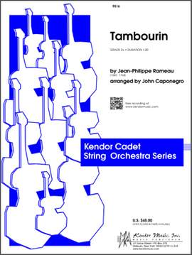 Rameau, J: Tambourin E minor