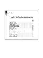 Heifetz J: Jascha Heifetz Favorite Encore Product Image