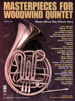 Masterpieces For Woodwind Quintet Vol2 Vol.2