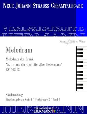 Strauß (Son), J: Die Fledermaus - Melodram (Nr. 13) RV 503-13