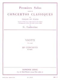 Giovanni Battista Viotti: Premiers Solos Concertos Classiques