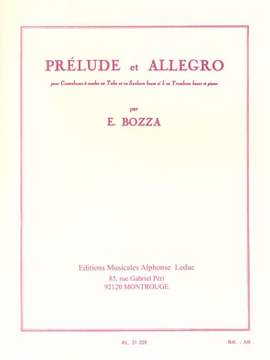 Eugène Bozza: Prélude et Allegro