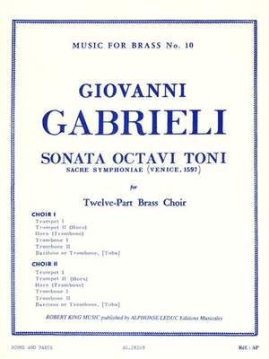 Gabrieli: Sonata Octavi Toni