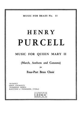 Henry Purcell: Music For Queen Mary II