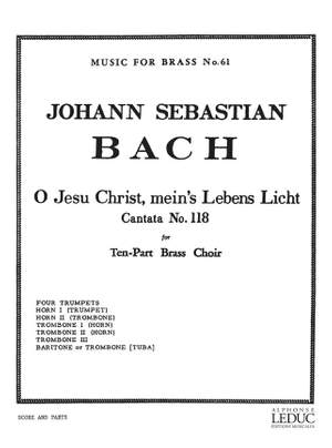 Johann Sebastian Bach: Cantata No.118