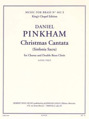 Pinkham: Christmas Cantata