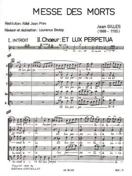 Gilles: Messe Des Morts -Requiem