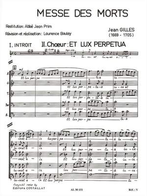 Gilles: Messe Des Morts -Requiem