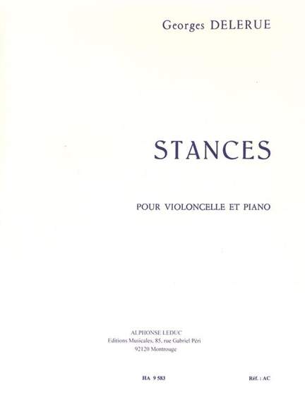 Delerue: Stances