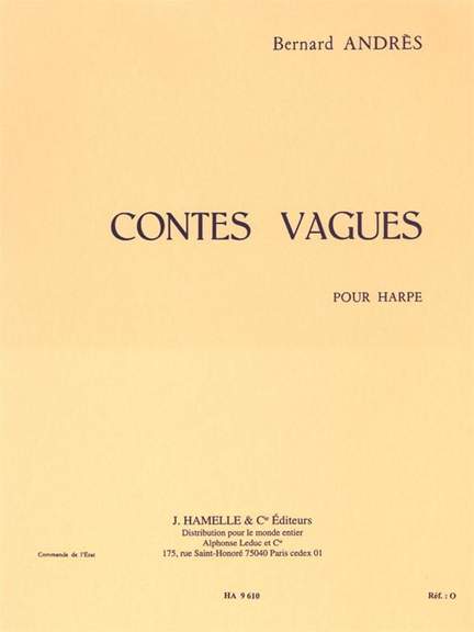 Bernard Andrès: Contes Vagues