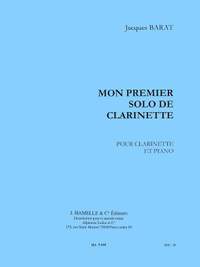 Jacques Barat: Mon 1Er Solo De Clarinette