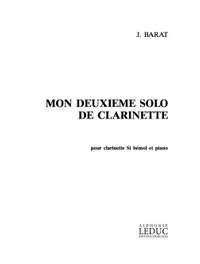 Jacques Barat: Mon 2Eme Solo De Clarinette