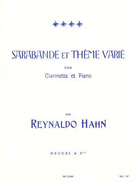 Reynaldo Hahn: Sarabande Et Theme Varie