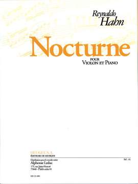 Reynaldo Hahn: Nocturne