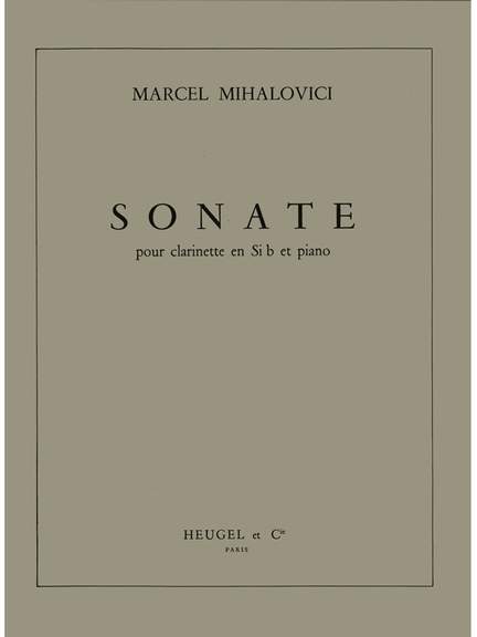 Marcel Mihalovici: Sonate