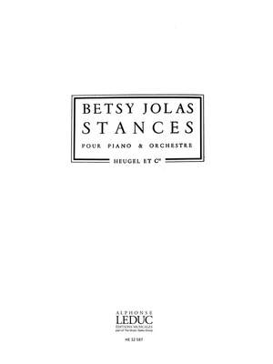 Betsy Jolas: Stances