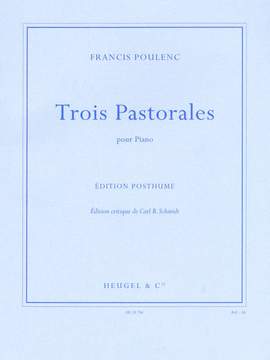 Francis Poulenc: 3 Pastorales