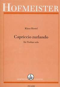Klaus Hertel: Capriccio zurlando