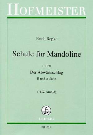 Erich Repke: Schule für Mandoline, Heft 1