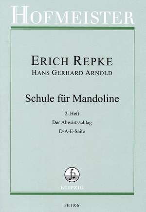 Erich Repke: Schule für Mandoline, Heft 2