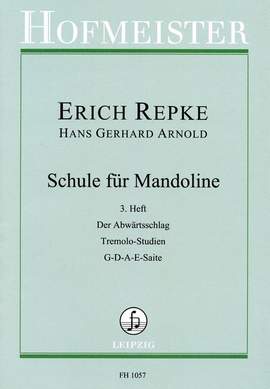 Erich Repke: Schule für Mandoline, Heft 3