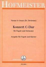 François Devienne: Konzert C-Dur für Fagott und Orchester