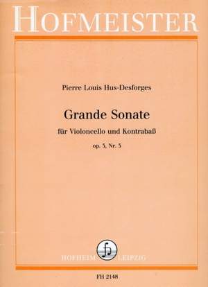 Pierre Louis Hus-Desforges: Grande Sonate