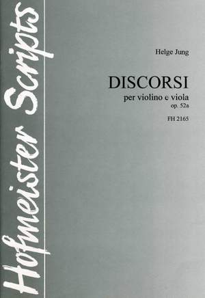 Helge Jung: Discorsi, op. 52a
