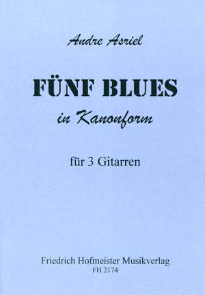 Andre Asriel: Fünf Blues in Kanonform