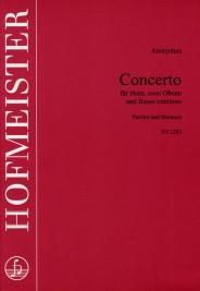 Concerto für Horn, 2 Oboen, B. c.