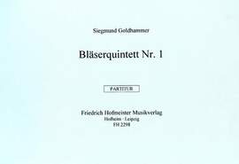 Siegfried Goldhammer: BläserQuintett Nr. 1